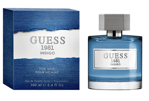 guess indigo for men.